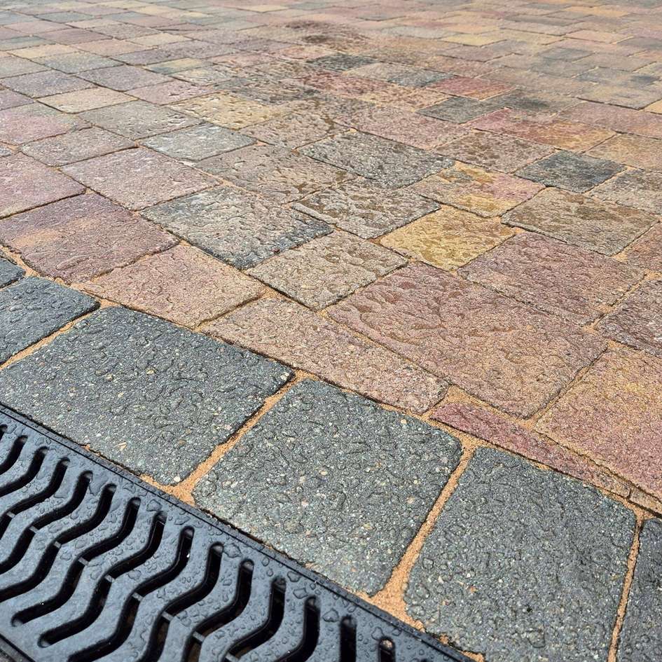 Driveway cleaning and sealing