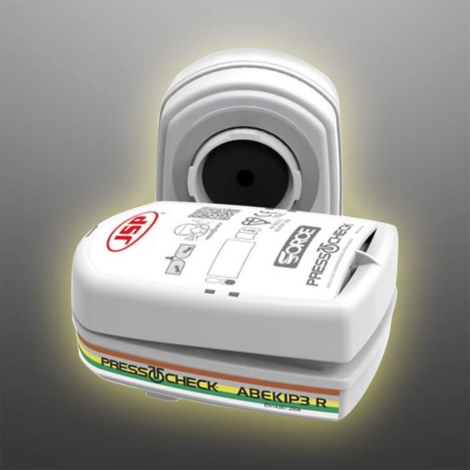 Force 8 Half-mask With PressToCheck ABEK1 P3 Filters - Image 3
